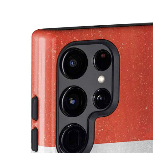 Canada Flag Distressed Galaxy S25 Ultra Impact Case